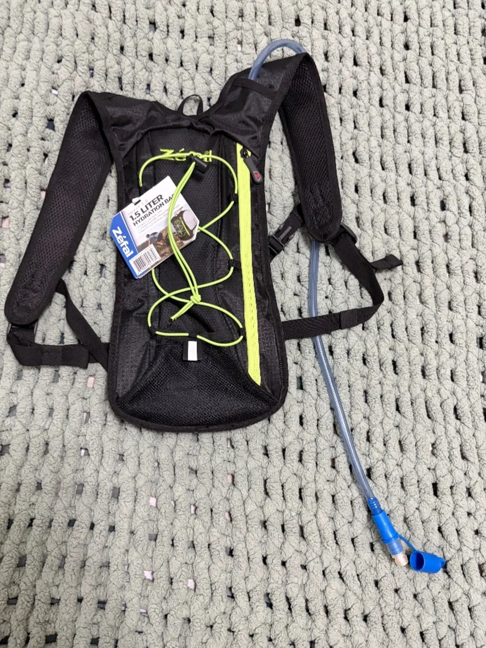 Zefal Sport 1.5L Hydration Backpack – Lightweight Running/Cycling Pack 🚴‍♀️💧